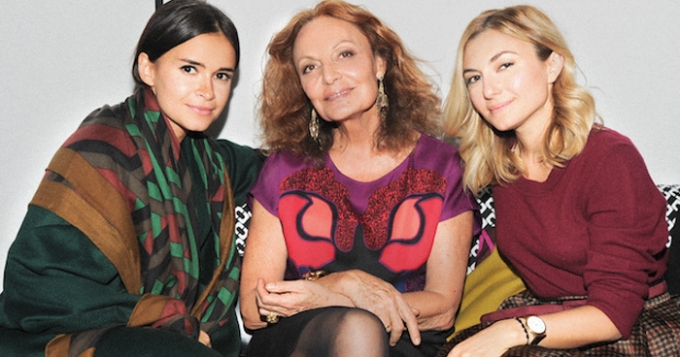 Ужин Дианы фон Фюрстенберг в Нью-Йорке