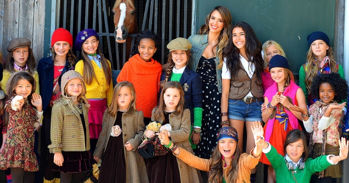 Показ детской коллекции Ralph Lauren