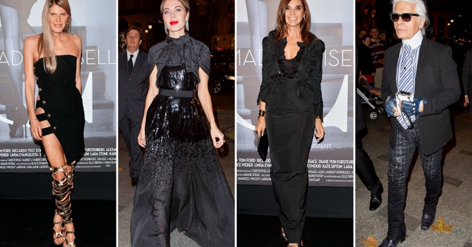 Показ фильма \"Mademoiselle С\" в Париже