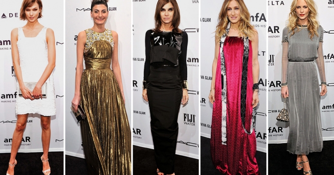 Гала-ужин amfAR в Нью-Йорке