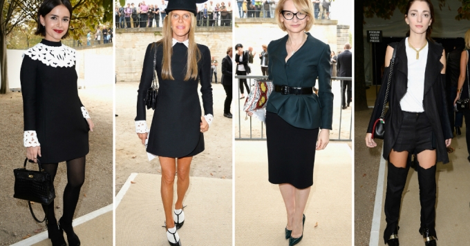 Paris FW: гости показа Viktor & Rolf