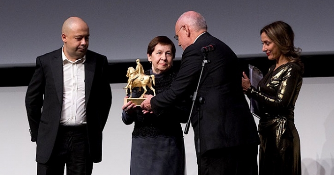 Мировая премьера фильма Алексея Германа \"Трудно быть Богом\" в Риме