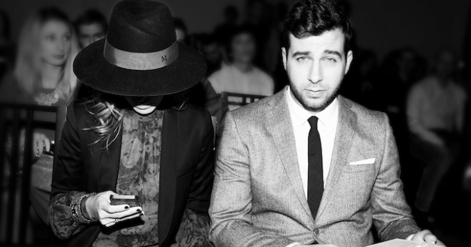 Ксения Собчак и Иван Ургант на вечере Audi