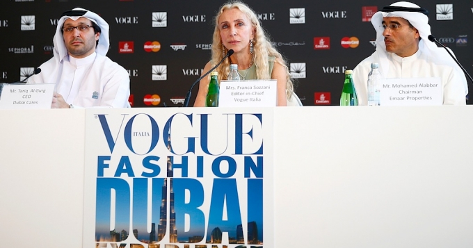 Пресс-конференция \"Vogue Fashion Dubai Experience\"