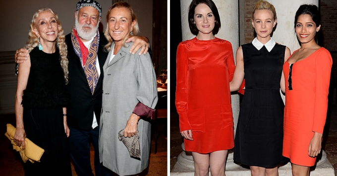 Ужин Миуччи Прада в честь проекта Miu Miu Women's Tales