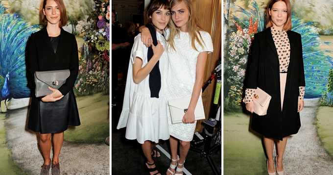 London FW: гости показа Mulberry