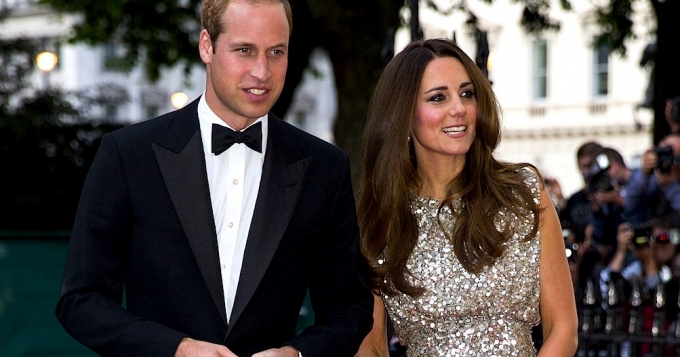 Кейт Миддлтон и принц Уильям на церемонии Tusk Trust Awards