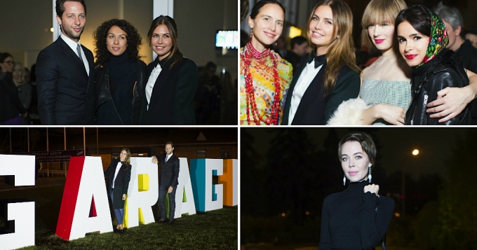 Гости открытия выставки Джона Балдессари в \"Гараже\"