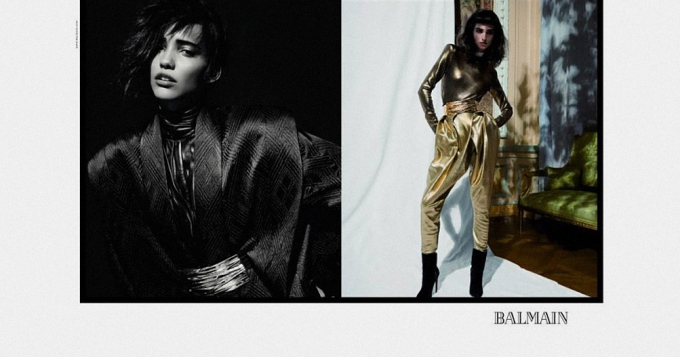 Рекламная кампания Balmain осень-зима 2013/14