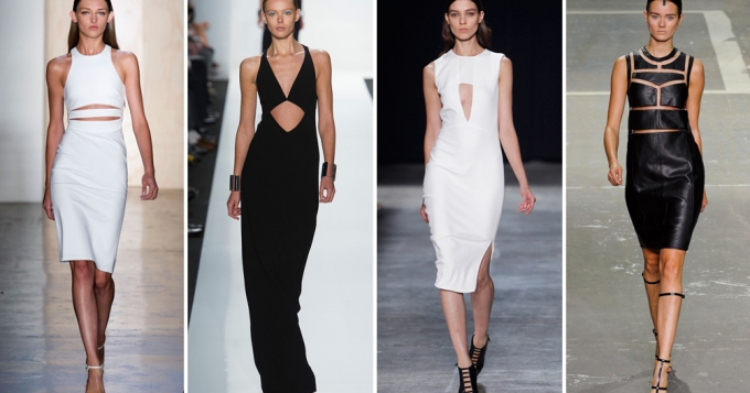 Голосуем: платья с прорезями