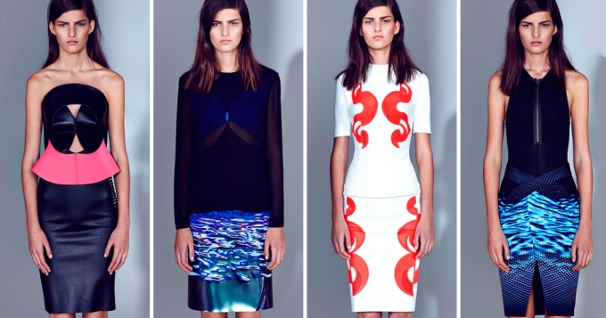 Коллекция Dion Lee resort 2014
