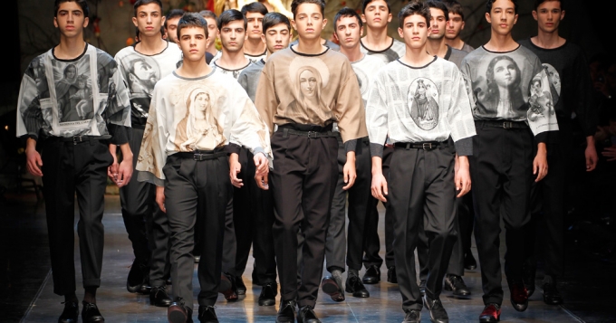 Дольче и Габбана проведут мужской показ в Лондоне