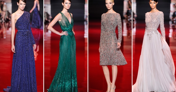 Обзор Buro 24/7: Elie Saab couture осень-зима 2013/14