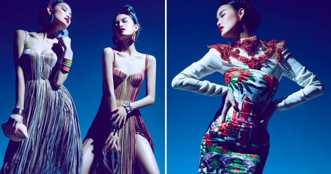 Съемка Тима Вонга Marie Claire Hong Kong апрель 2013