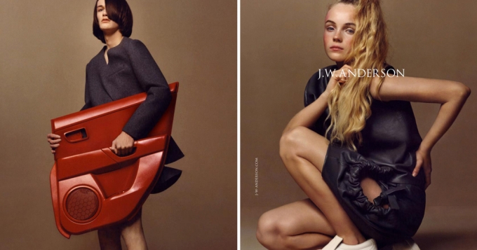 Рекламная кампания J.W.Anderson осень-зима 2013/14