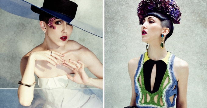 Мишель Харпер для Elle Mexico