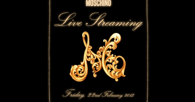Прямая трансляция шоу Moschino AW13/14