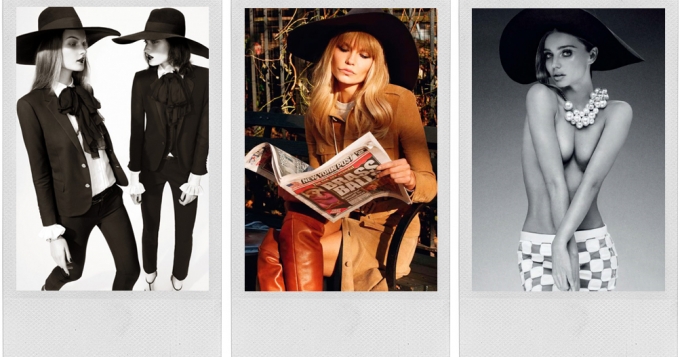 Знаковые вещи весны: шляпы Saint Laurent