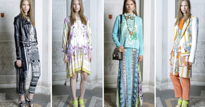 Коллекция Roberto Cavalli resort 2014