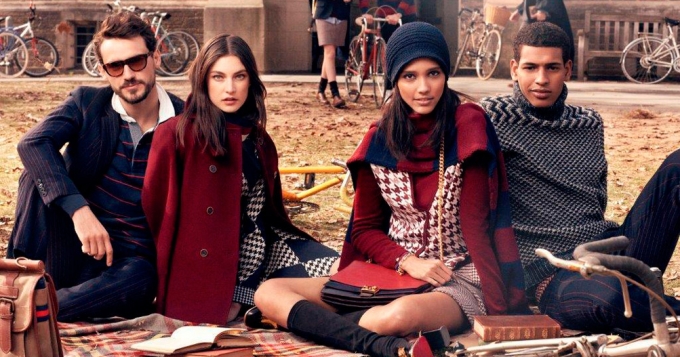 Осенне-зимняя кампания Tommy Hilfiger