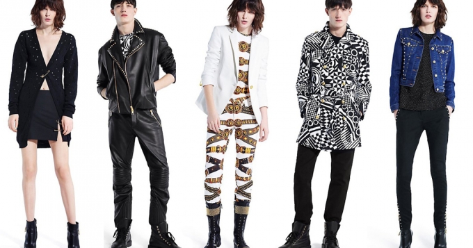 Лукбук коллекции J.W.Anderson x Versus