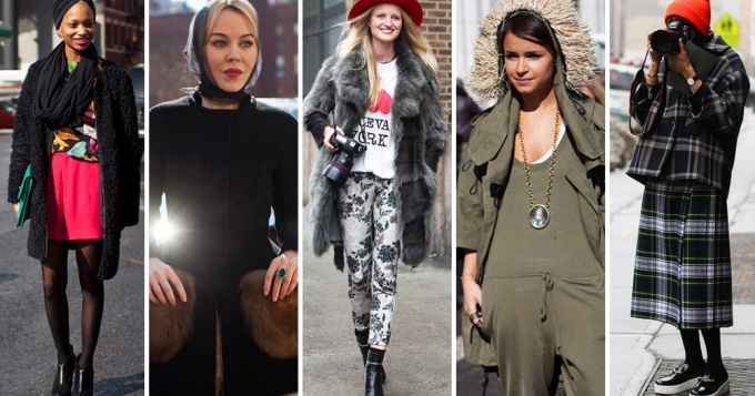 Неделя моды в Нью-Йорке AW13: streetstyle. Часть III
