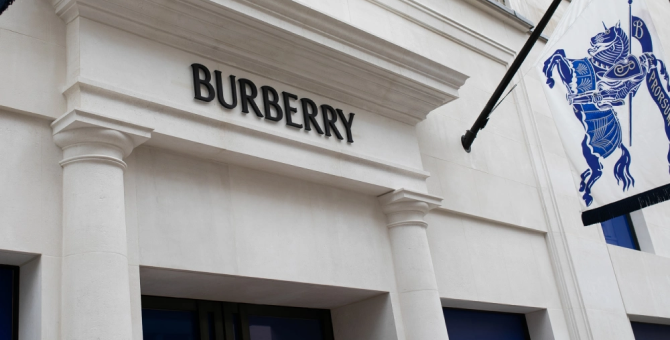 Burberry поделился финансовым отчетом за первый квартал
