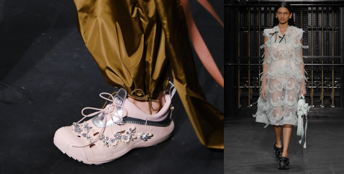Бренд Simone Rocha показал коллаборацию с Crocs
