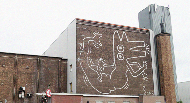 В Амстердаме найдена самая большая в Европе работа Кита Харинга