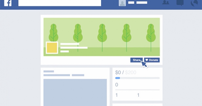 Кнопка \"Пожертвовать\": Facebook превращается в Kickstarter