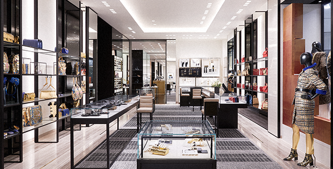Chanel открыл обновленный бутик в галереях «Времена года»