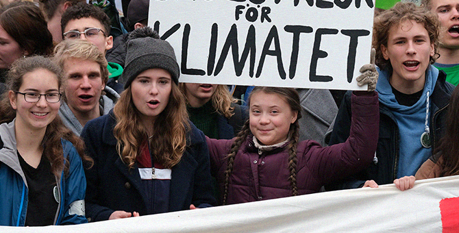 В Петербурге, Кирове и Саратове пройдут климатические протесты школьников и студентов