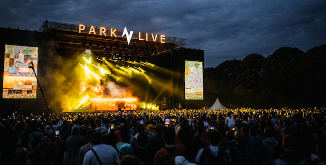 В Парке Горького прошел трехдневный музыкальный фестиваль Park Live