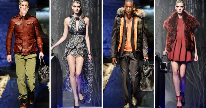 Обзор Buro 24/7: Philipp Plein, осень-зима 2013/14