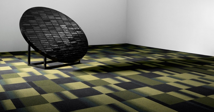 Том Диксон изобразил на коврах дым, бетон и воды Лондона