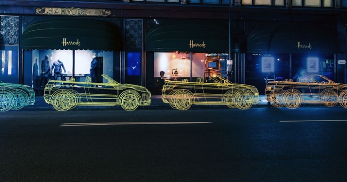 Лондонская инсталляция Evoque от Land Rover