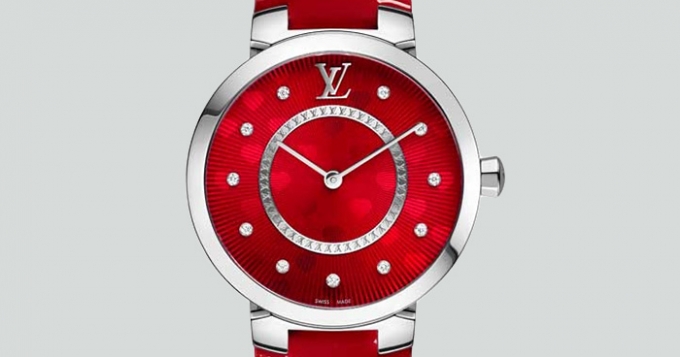 Louis Vuitton выпустили часы ко Дню святого Валентина
