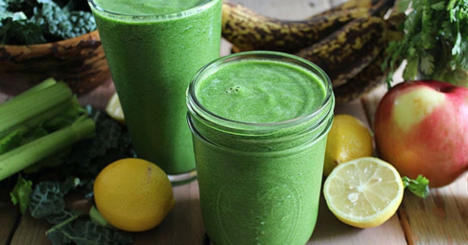 Еще раз о полезном завтраке: рецепты зеленых смузи