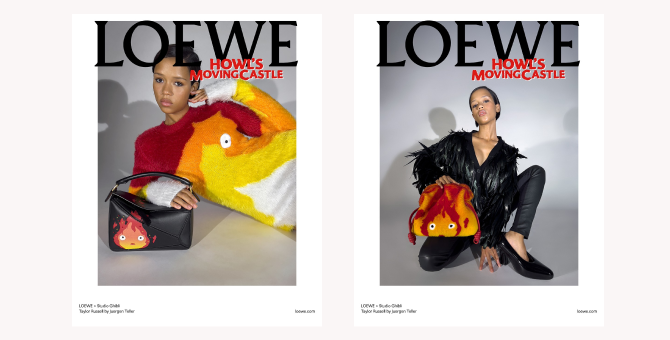 Loewe показал коллаборацию со студией «Гибли»