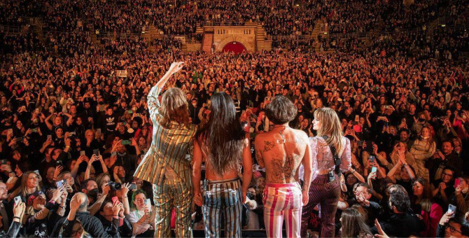 Участники группы Måneskin выпустят ютьюб-сериал об их жизни во время гастролей