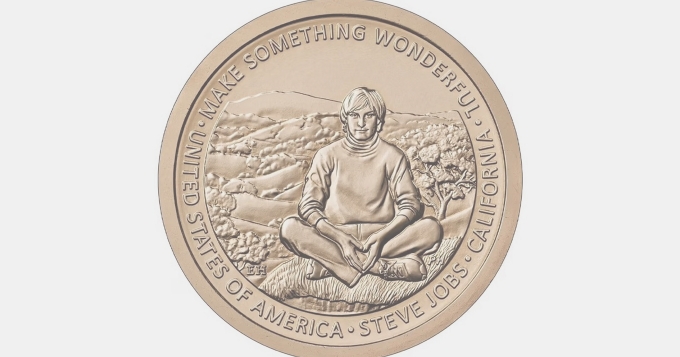 В США выпустят монеты с изображением Стива Джобса