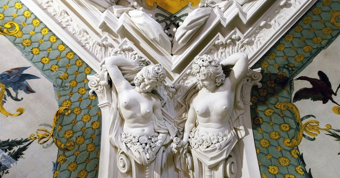 В Петергофе реставрируют дворец Монплезир