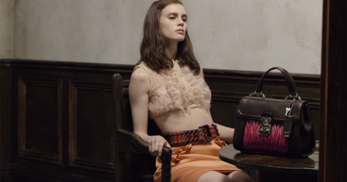 Марина Вакт и другие молодые актрисы в серии мини-фильмов Miu Miu