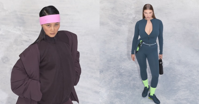 Nike и Skims представили вторую коллаборацию