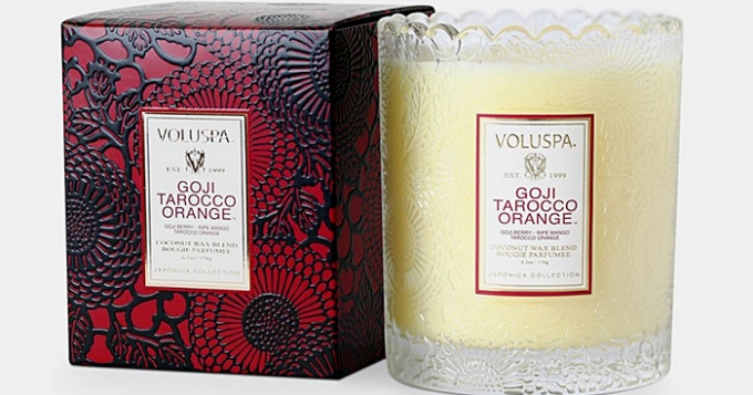Немного романтики: ароматные свечи Voluspa
