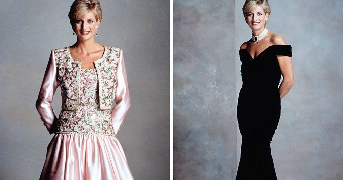 Платья принцессы Дианы выставят на продажу
