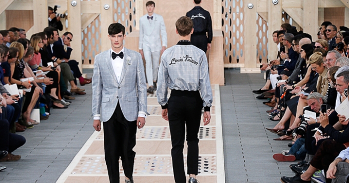 Прямая трансляция мужского показа Louis Vuitton, весна-лето 2014