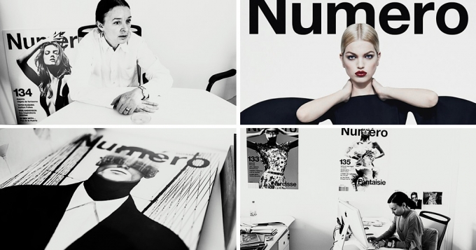 За кулисами: редакция журнала Numéro Russia