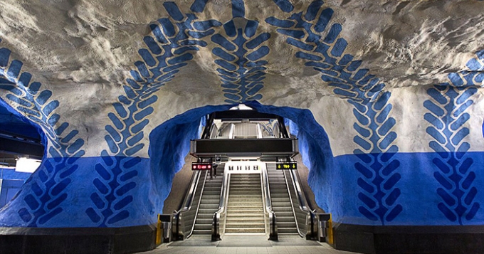 Главная достопримечательность: стокгольмское метро