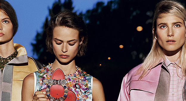 Правнучка Эрнеста Хемингуэя в рекламной кампании Miu Miu